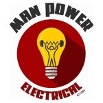 man power electrical logo